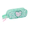 Kaksilokeroinen laukkku Safta Cuore Mintunvihreä 21 x 8 x 6 cm