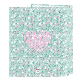 Ring binder Safta Cuore Mint A4 27 x 33 x 6 cm