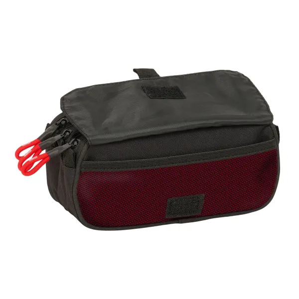 Triple Carry-all Munich Vulcan Black 21,5 x 10 x 8 cm
