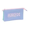 Triple Carry-all Munich Mellow Blue Pink Sky blue 22 x 12 x 3 cm