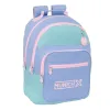 School Bag Munich Mellow Blue Pink Celeste 32 x 42 x 15 cm