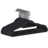 Clothes hanger 20pcs - black Ruhhy 22536
