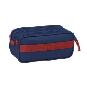 Triple Carry-all El Pulpo Navy Blue 21,5 x 10 x 8 cm