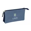 Triple Carry-all El Pulpo   Blue Navy Blue 22 x 12 x 3 cm