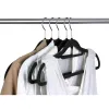Clothes hanger 20pcs - black Ruhhy 22536