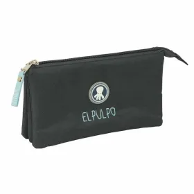 Triple Carry-all El Pulpo   Grey 22 x 12 x 3 cm