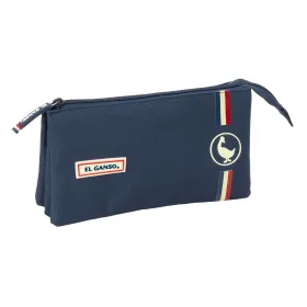 Triple Carry-all El Ganso Eclipse Navy Blue 22 x 12 x 3 cm