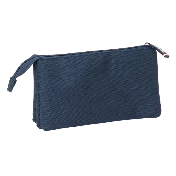 Trīsvietīgs futrālis El Ganso Eclipse Tumši Zils 22 x 12 x 3 cm
