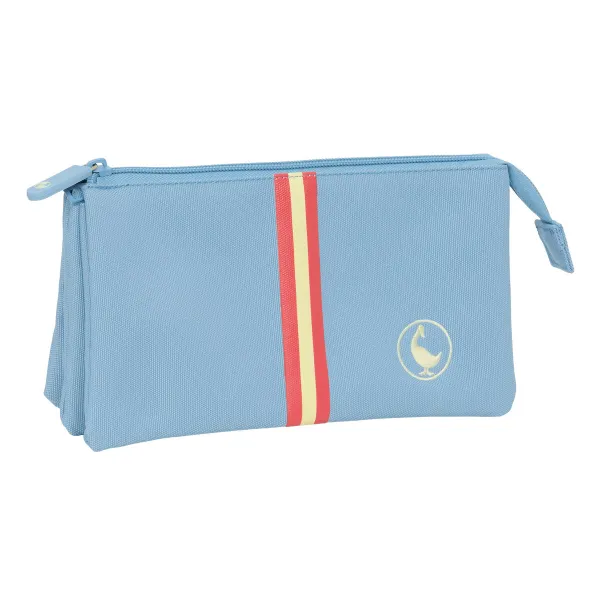 Triple Carry-all El Ganso Cerulean Blue 22 x 12 x 3 cm