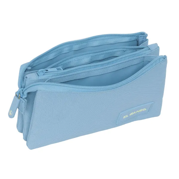 Triple Carry-all El Ganso Cerulean Blue 22 x 12 x 3 cm