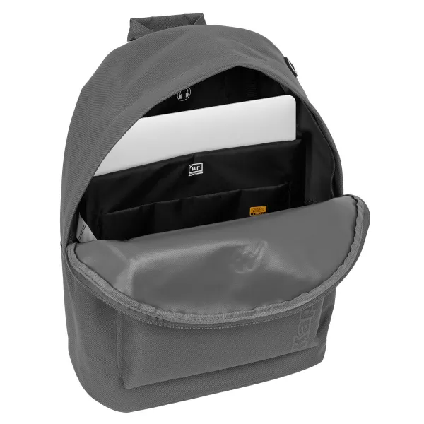 Skolas soma Kappa kappa basics Pelēks 31 x 41 x 16 cm