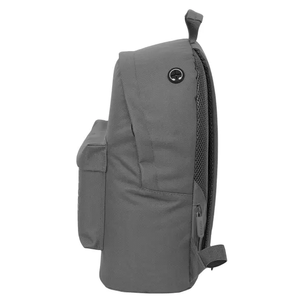 School Bag Kappa kappa basics Grey 31 x 41 x 16 cm