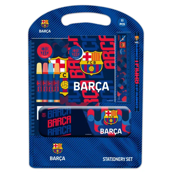 Stationery Set F.C. Barcelona Blue Maroon