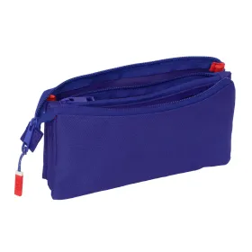 Triple Carry-all Atlético Madrid Blue White Red 22 x 12 x 3 cm