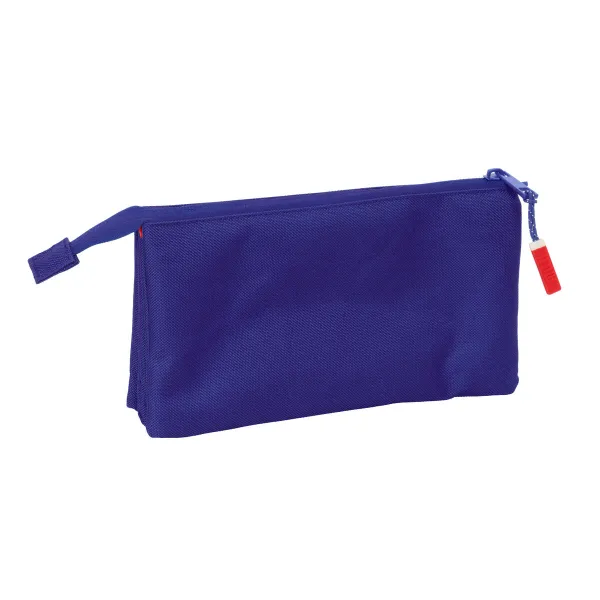 Triple Carry-all Atlético Madrid Blue White Red 22 x 12 x 3 cm