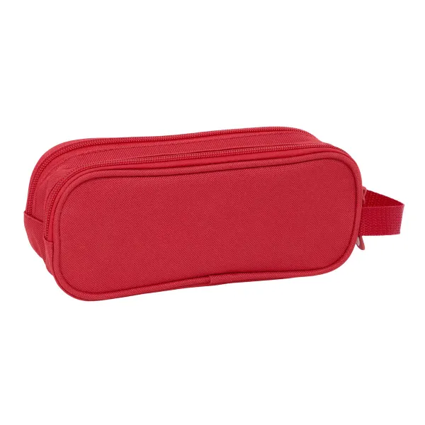 Divkāršs futrālis Sevilla Fútbol Club Sarkans 21 x 8 x 6 cm