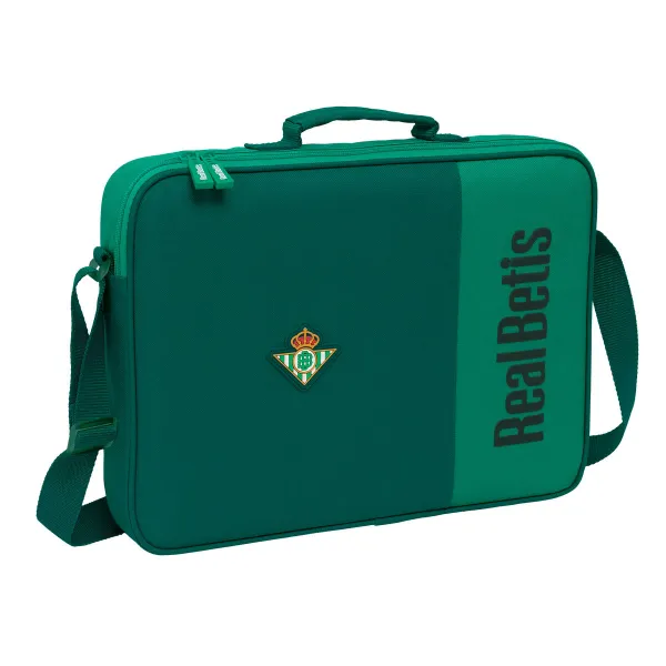 Школьный портфель Real Betis Balompié Зеленый Светло-зеленый 38 x 28 x 6 cm