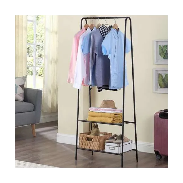 Clothes hanger - stand with shoe shelf 22258