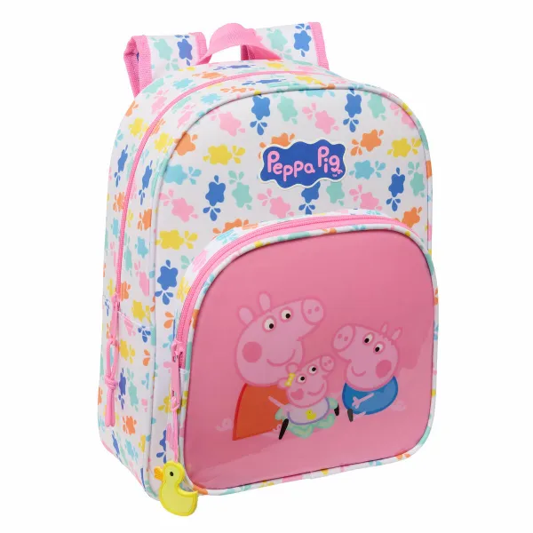 Skolas soma Peppa Pig Baby pig Daudzkrāsains 26 x 34 x 11 cm