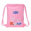 Mugursoma ar lencēm Peppa Pig Baby pig Daudzkrāsains 26 x 34 x 1 cm