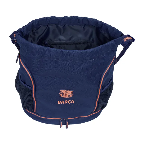 School Bag F.C. Barcelona Navy Blue 35 x 40 x 1 cm