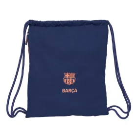 Kuprinė su virvutėmis F.C. Barcelona Tamsiai mėlyna 35 x 40 x 1 cm