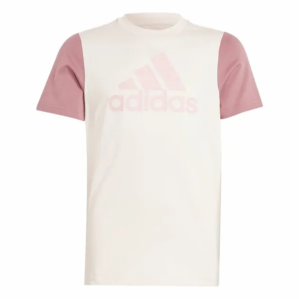 Krekls ar Īsām Piedurknēm Bērniem Adidas Essentials Big Logo Colorblock