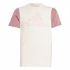 Lasten Lyhythihainen paita Adidas Essentials Big Logo Colorblock