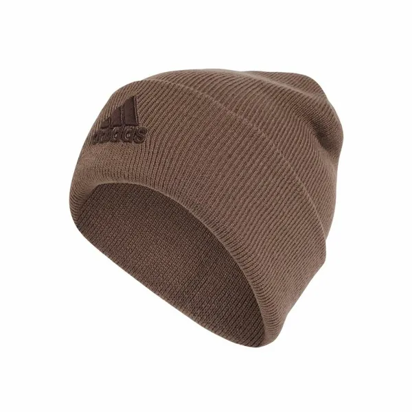 Lasten hattu Adidas adidas Logo Beanie Ruskea