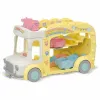 Leļļu mājas aksesuāri Sylvanian Families 5744 Rainbow Fun Nursery Bus