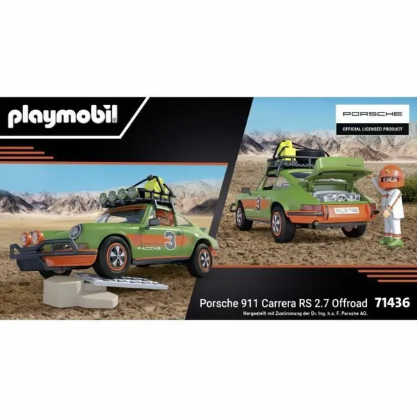 Playset Playmobil 71436 Porsche 35 X 9 X 19 CM 47 Kappaletta