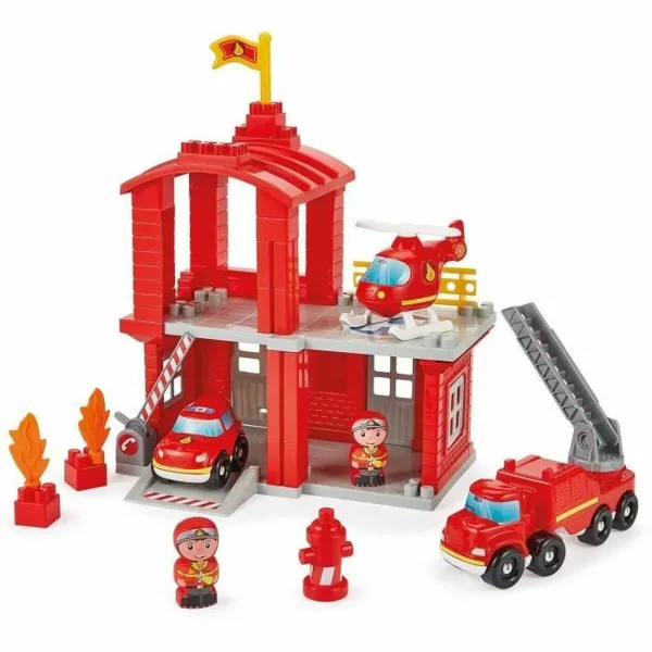 Строительный набор Ecoiffier Fire Station