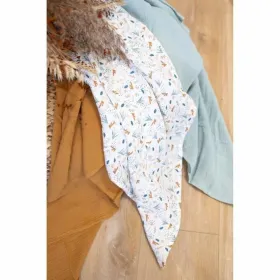 Musliini Domiva Celadon 100 x 100 cm