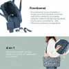 Diaper Changing Bag Babymoov Palm Blue