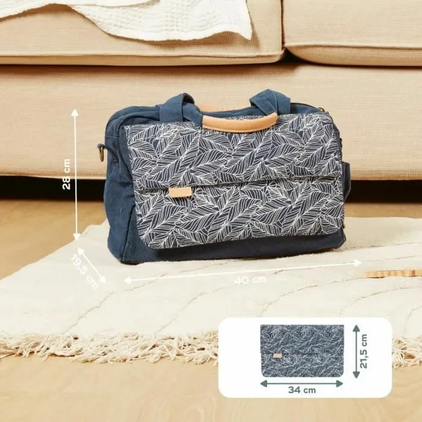 Diaper Changing Bag Babymoov Palm Blue
