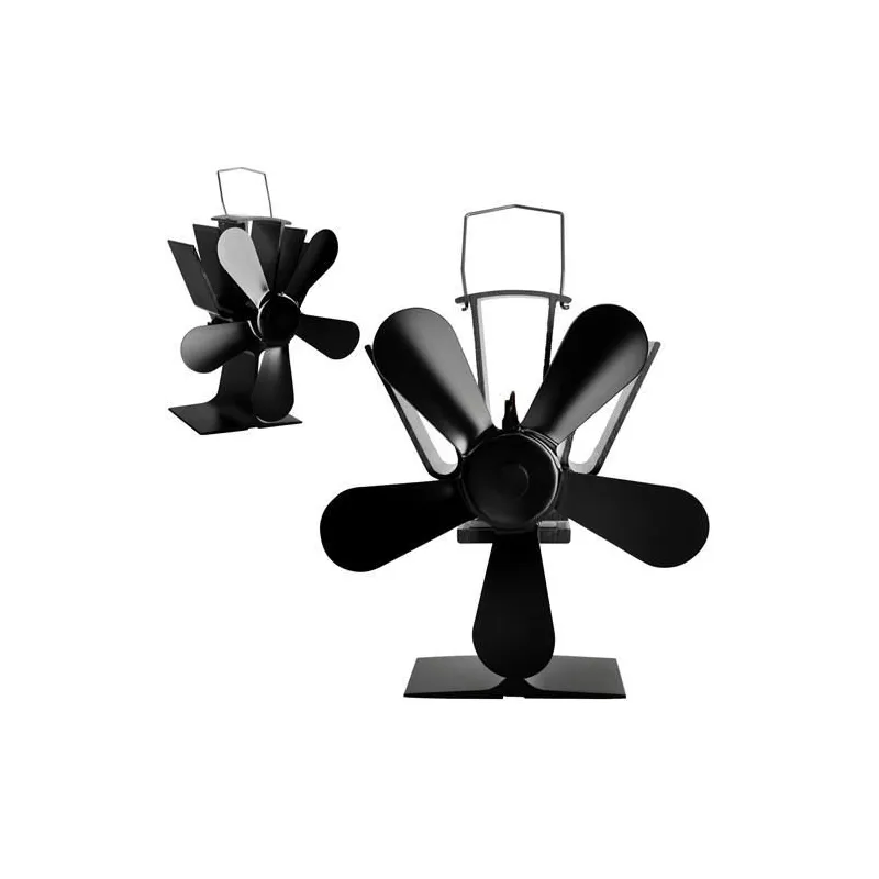 5-blade fireplace fan
