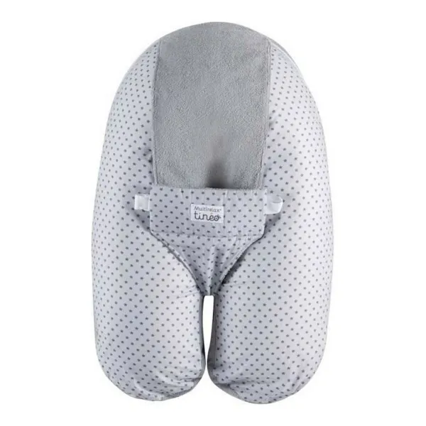 Breastfeeding Cushion Tineo Polka Dots Harmaa