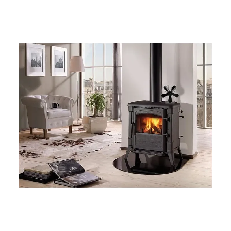5-blade fireplace fan