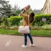 Diaper Changing Bag Badabulle Pocketstyle Beige Rose