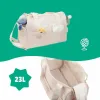 Diaper Changing Bag Badabulle Pocketstyle Beige Rose