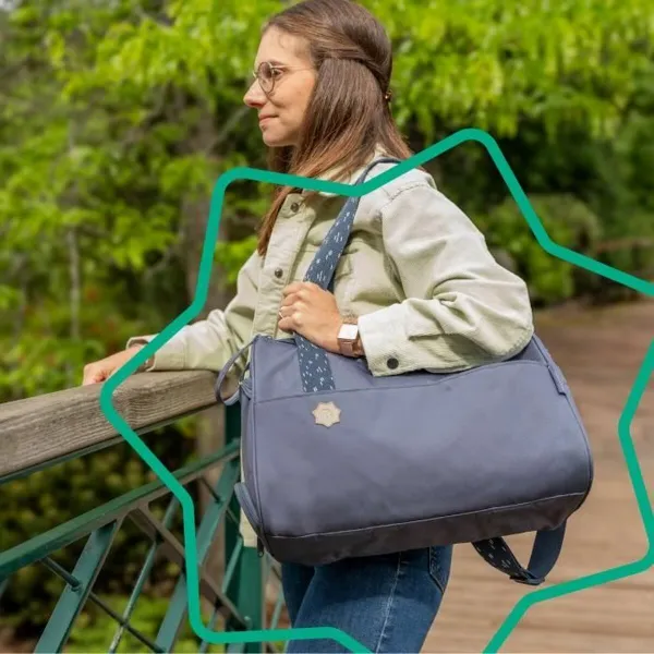 Diaper Changing Bag Badabulle Pocketstyle Blue