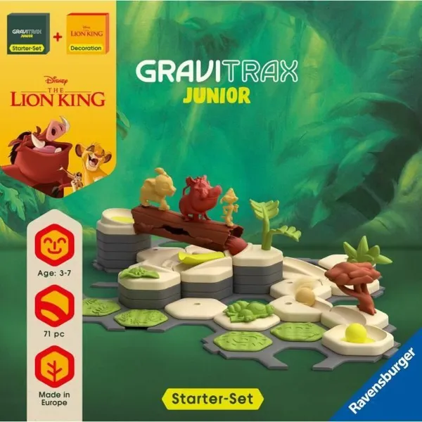 Spēlētāji Ravensburger Gravitrax Junior Starter Set El Rey León