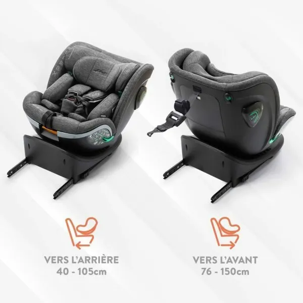Автокресло Babyauto XPERTA BLACK LINE Чёрный 0 (de 0 a 10 kilos) 0+ (de 0 a 13 kilos) I (9 - 18 kg) II (15-25 kg) III (22 - 36 k
