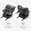 Auto Krēsls Babyauto XPERTA BLACK LINE Melns 0 (de 0 a 10 kilos) 0+ (de 0 a 13 kilos) I (9 - 18 kg) II (15-25 kg) III (22 - 36 k