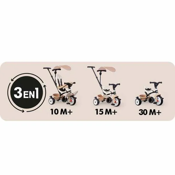 Tricycle Smoby Beige