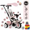 Trīsritenis Smoby Paseo para bebés Rozā