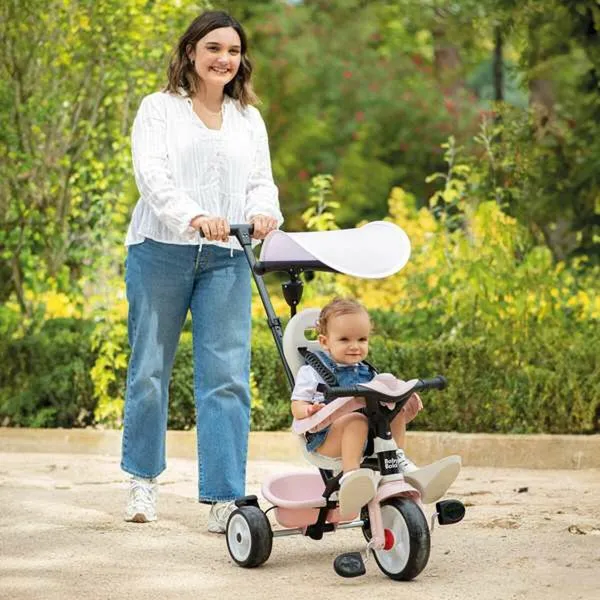 Трицикл Smoby Paseo para bebés Розовый