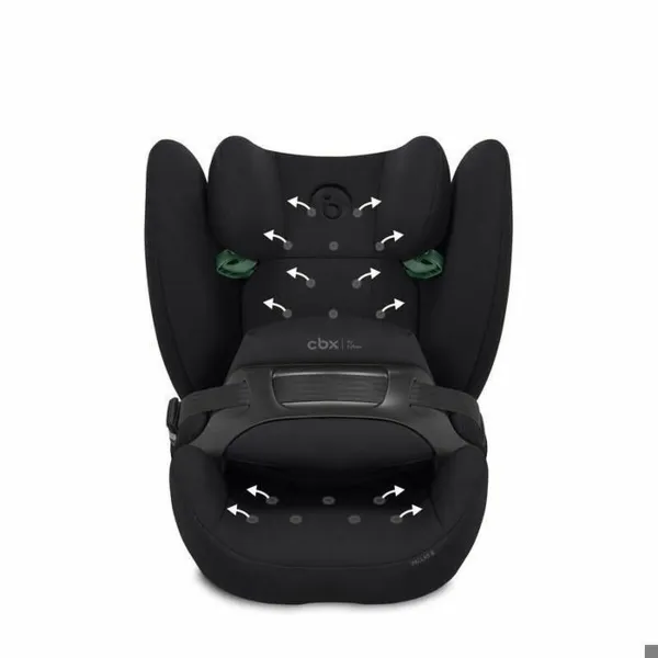 Automobilinė Kėdė Cybex Juoda I (9 - 18 kg) II (15-25 kg) III (22 - 36 kg) Vaikiškas ECE R129