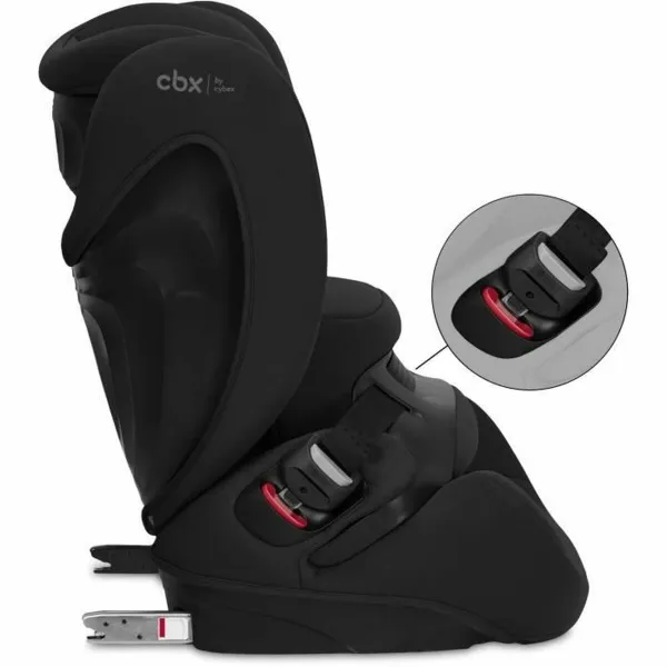 Auton Istuin Cybex Musta I (9 - 18 kg) II (15-25 kg) III (22 - 36 kg) Lasten ECE R129