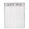 Bamboo laundry basket Springos HA0069 100l